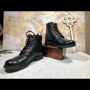 Frye Vintage Tyler Lace-up Combat Boot
